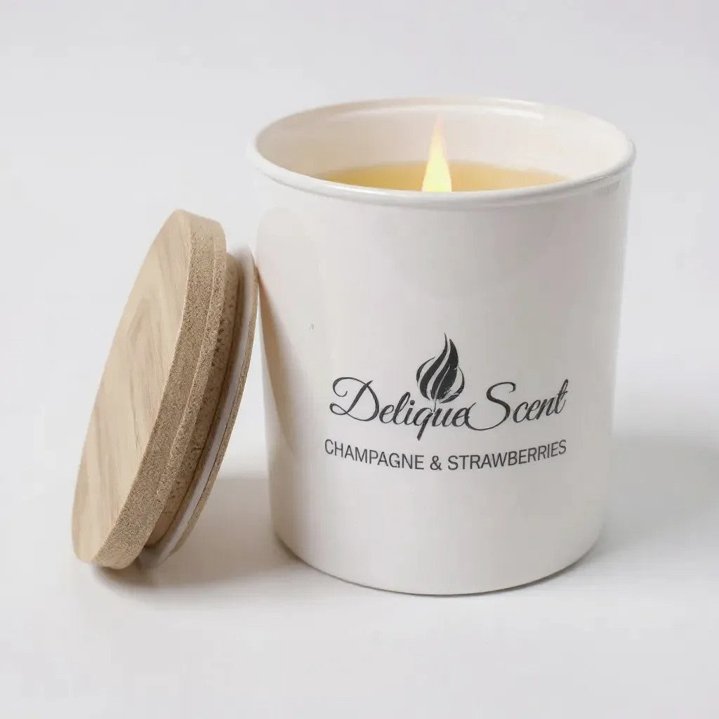 Champagne & Strawberries – Soy Candle