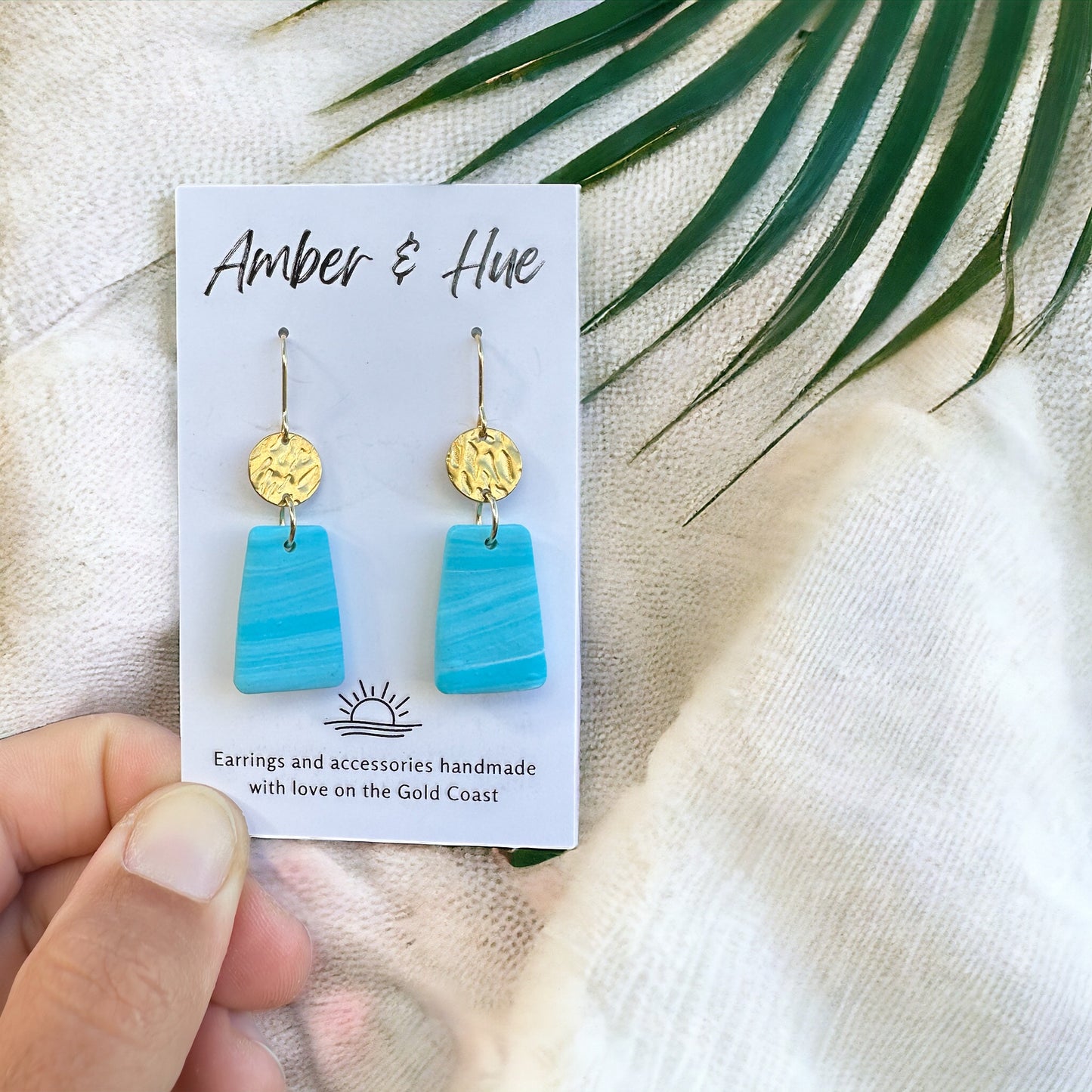 Azure Dreams Hook Earrings