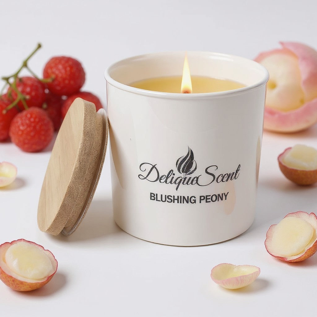 Blushing Peony – Soy Candle