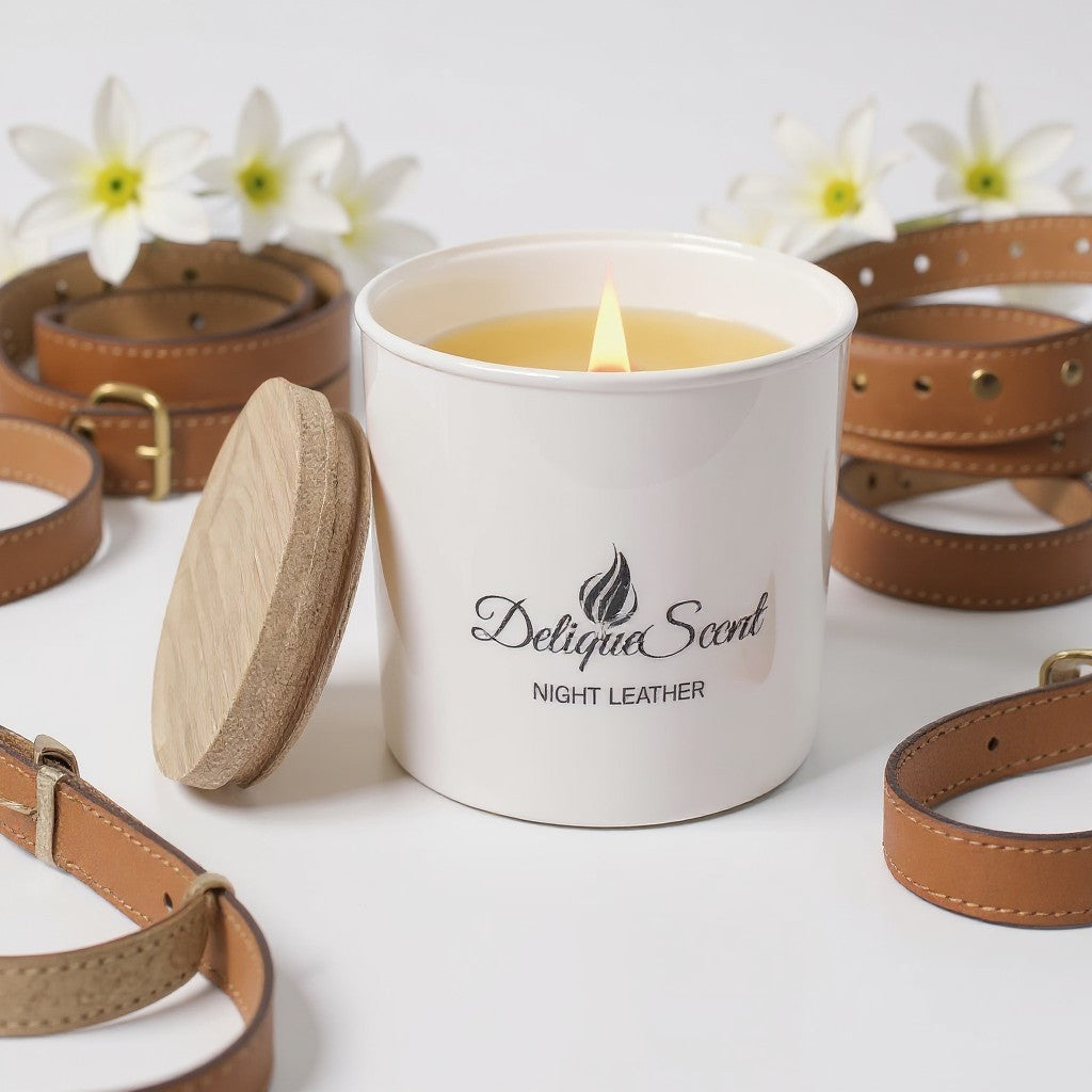Night Leather – Soy Candle