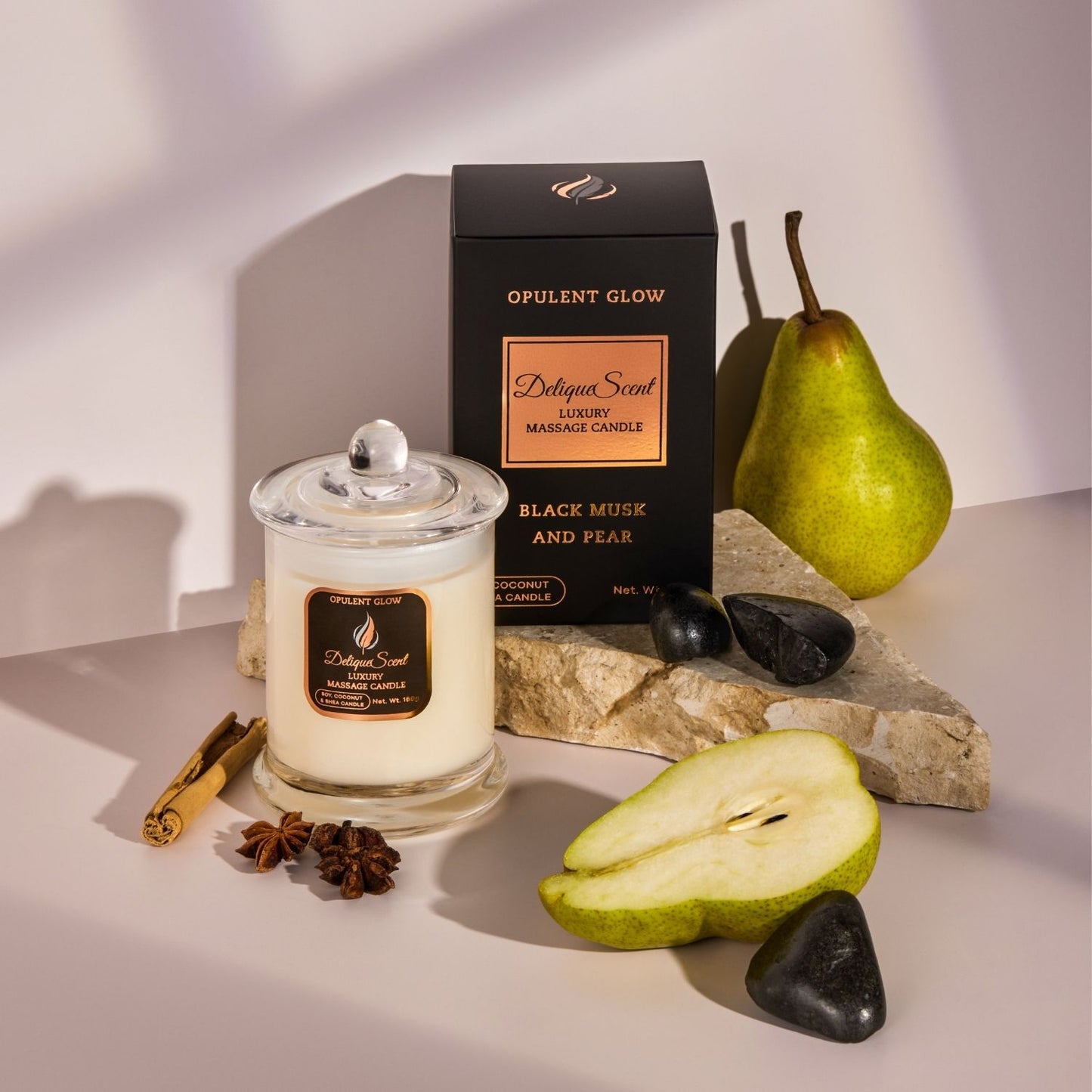 Massage Candle - Opulant Glow